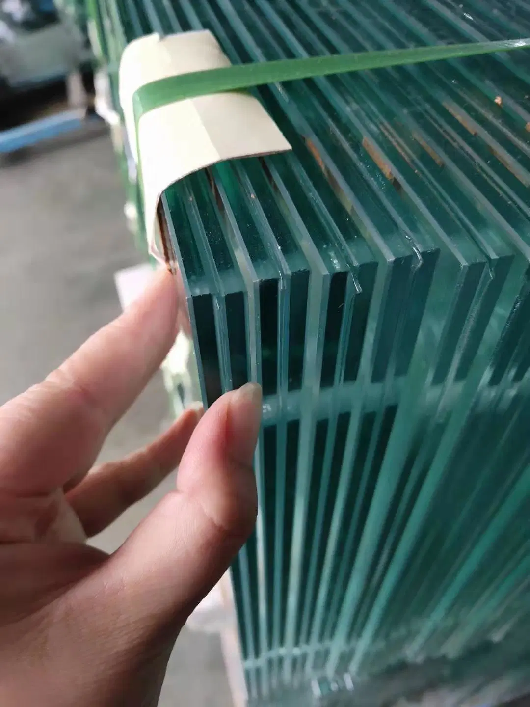 6.38mm, 8.38mm, 10.38mm, 12.38mm Clear Decoration Laminated Glass