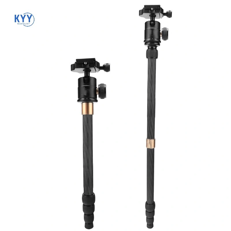 Professional Carbon Fiber Tripod for Camera Travel DSLR Tripod for Video Digital 10kg Load Ball Head Tripod Camera