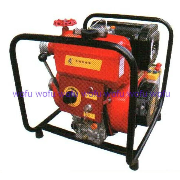 Diesel Portable Fire Pump Starting Fire Pump