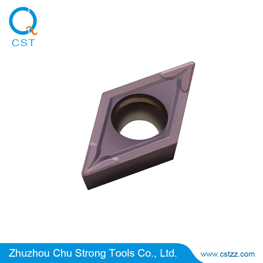 Tungsten Carbide Insert DCMT070204 for processing stainless steel turning tools DCMT series