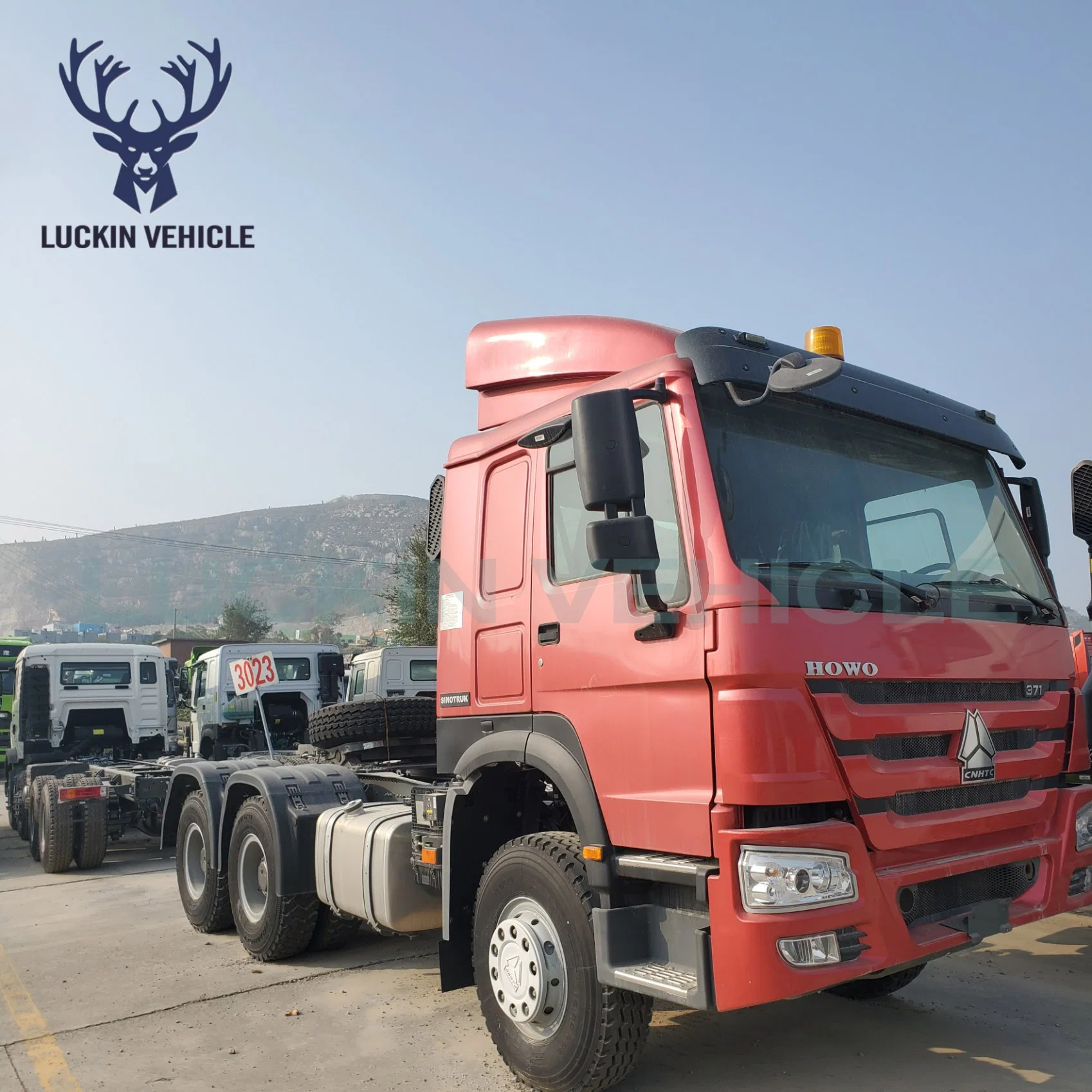6X4 400 420HP Heavy Duty Truck Head Prime Mover Chinese Tractors HOWO/Sinotruk Shacman FAW Top Brand on Sales