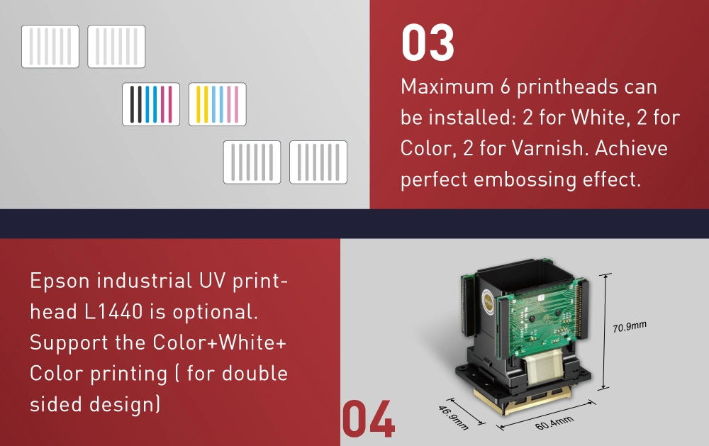 Sinocolor 3,2 milhões de cabeças Ricoh Epson de Rolo para Rolo UV