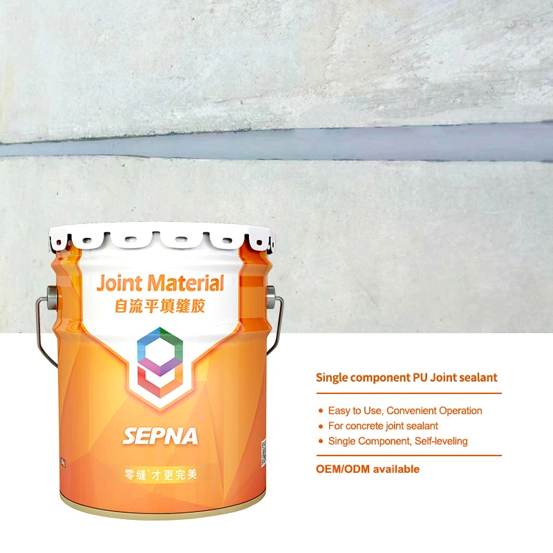 Sepna 20kg One Package Self Leveling Modified Silica Construction Adhesive Sealant for Airport Runway Square Wall Pipe Epoxy Floor Painting