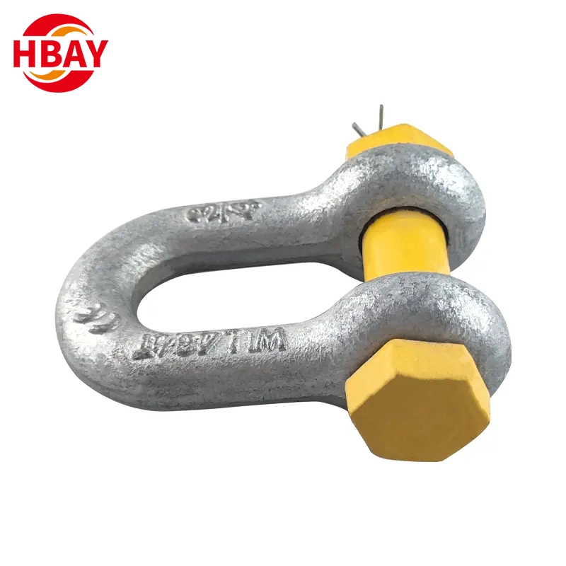 G2150 Galvanized Alloy Steel Marine Hardware with Safety Bolt Pin