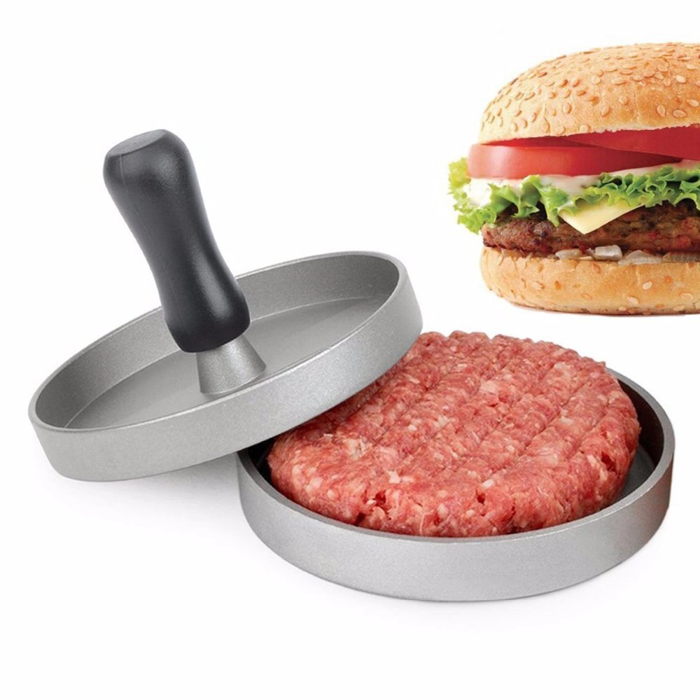 Appuyez sur la vente chaude Non-Stick Burger Hamburger BBQ idéal du moule Grill d'outils de cuisine