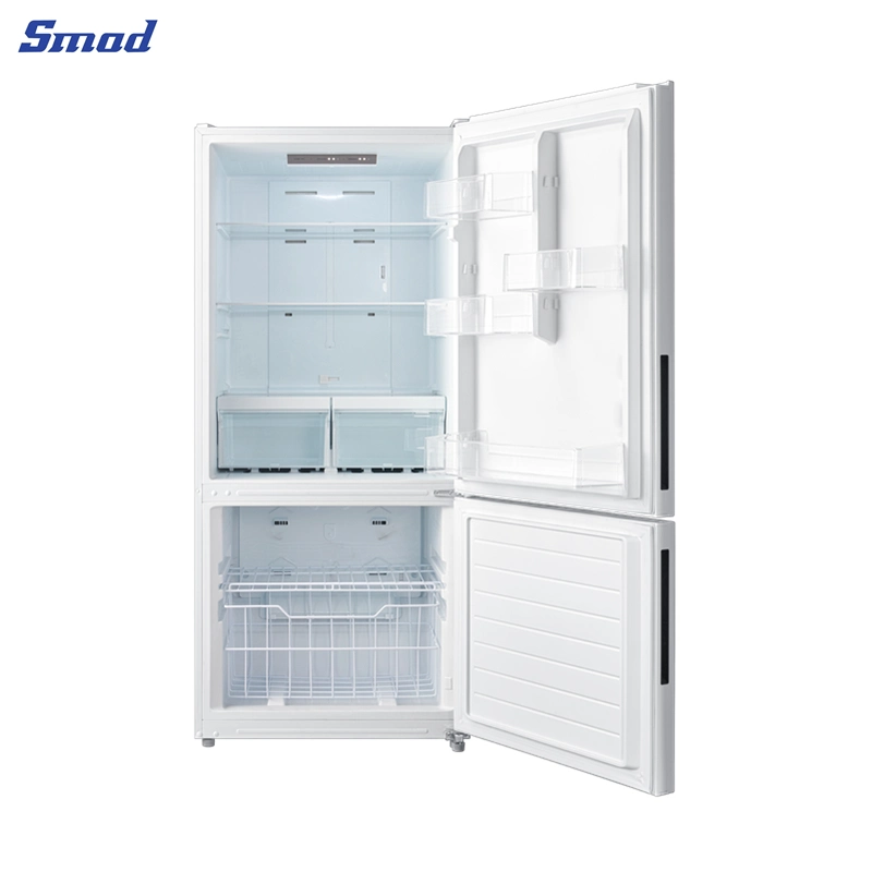 528L E-Star Certification Bottom Drawer Door Stainless Steel Refrigerator Fridge