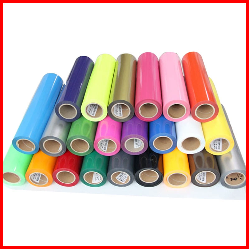 PU/PVC/Pet/Glitter/Flock/Fluorescent T-Shirt Heat Transfer Printing Film Vinyl