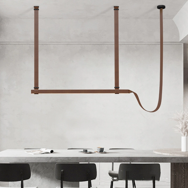 Italy Designer Chandelier Replica Lamp Dining Room Fabric Belt Suspension Light (WH-MI-379)