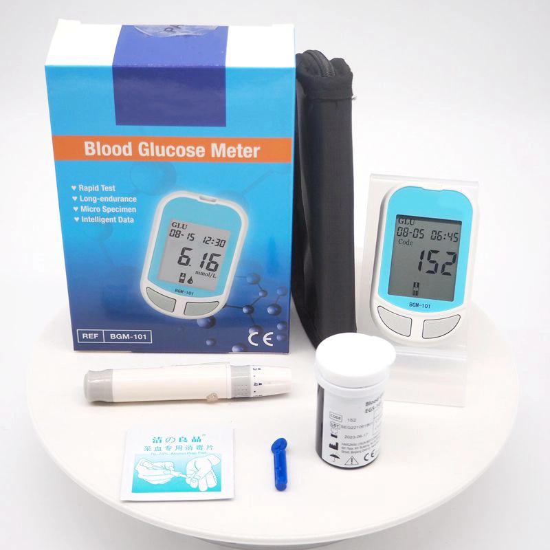 Quick Test High Accuracy Rate Blood Glucose Meter for Diabetes Patients with Certification CE