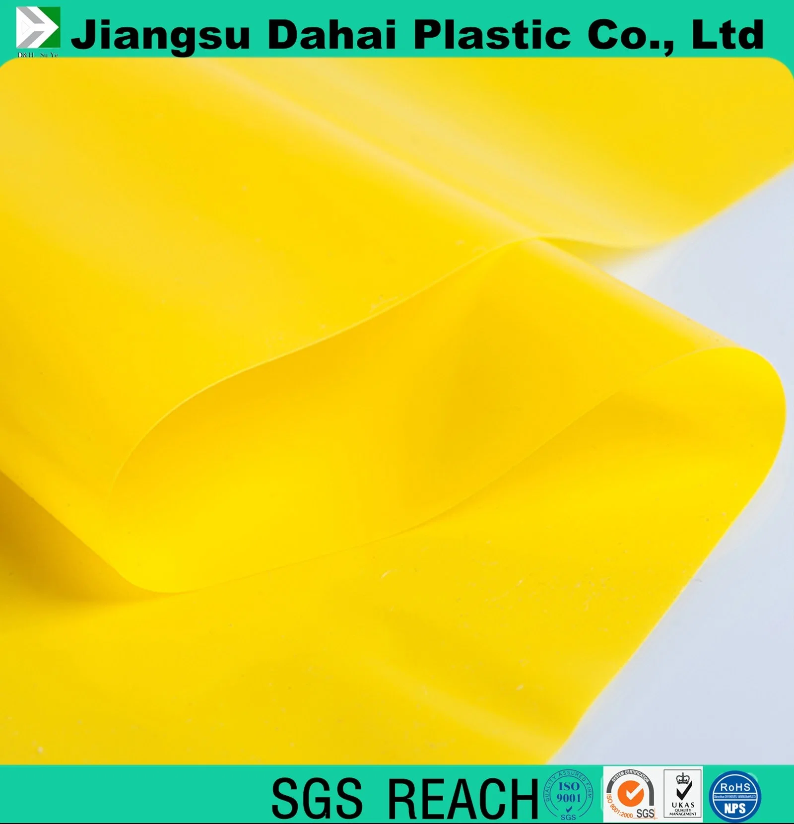 Yellow Color PVC Film for Bags Raincoat Inflatable Toys Water-Bed