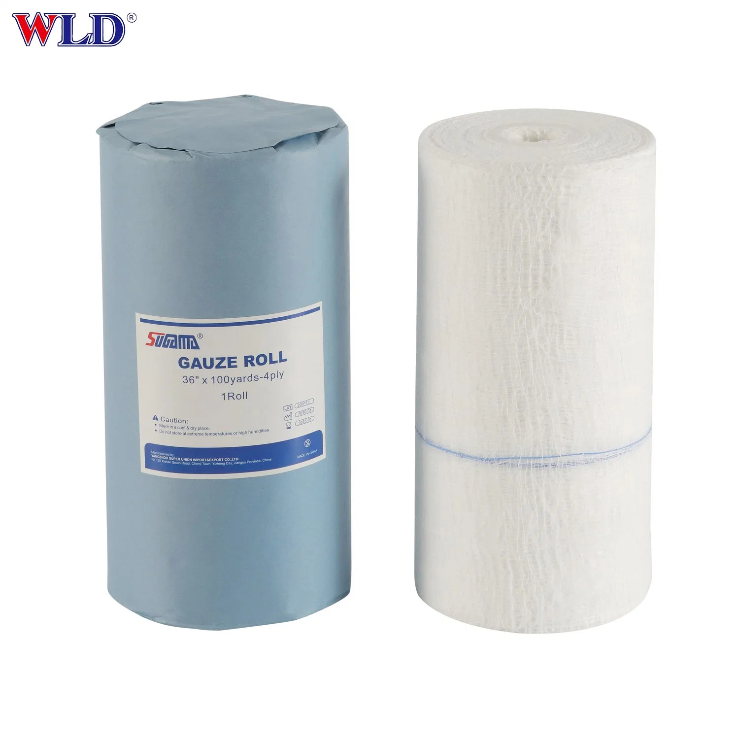 Disposable Absorbent Cotton Gauze Roll