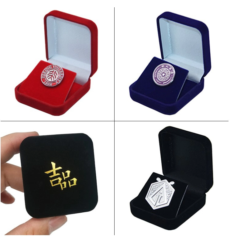Custom Velvet Insert Award Display Jewelry Packaging Taekwondo Judo Marathon Championship Blank Medals Boxes Print Logo for Gift