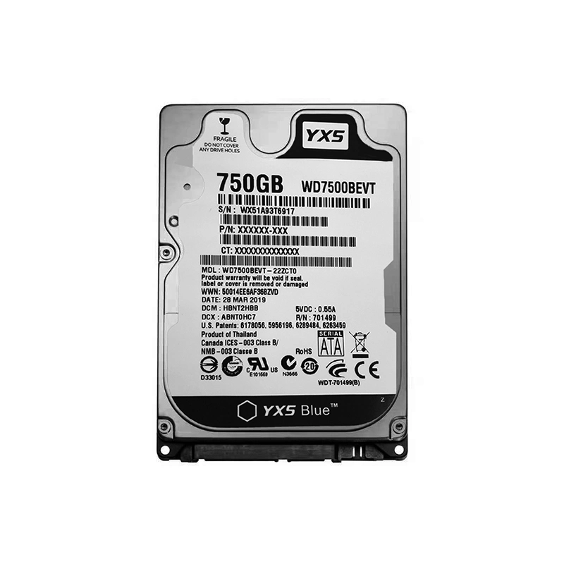 Server HDD 80GB 160GB 250GB 320GB 500GB 1tb 2tb Laptop Internal Hard Drive Component 2.5HDD SATA2-SATA3 8MB 32MB 5400rpm-7200rpm