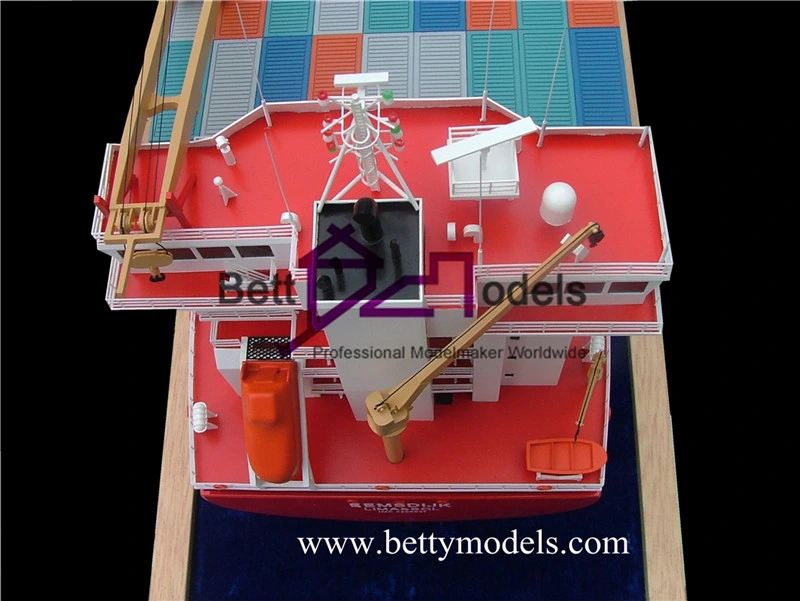 Cargo Ship Scale Model Making Customized 3D Physical Vessel Boat Model Maker