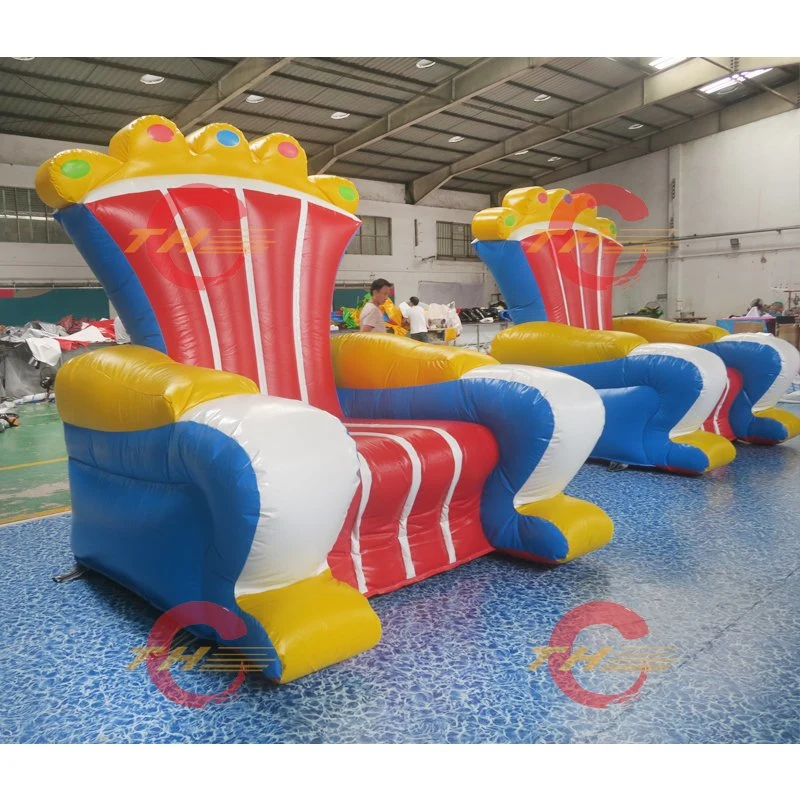 2m Tall Kids Inflatable Throne Chair for Sale