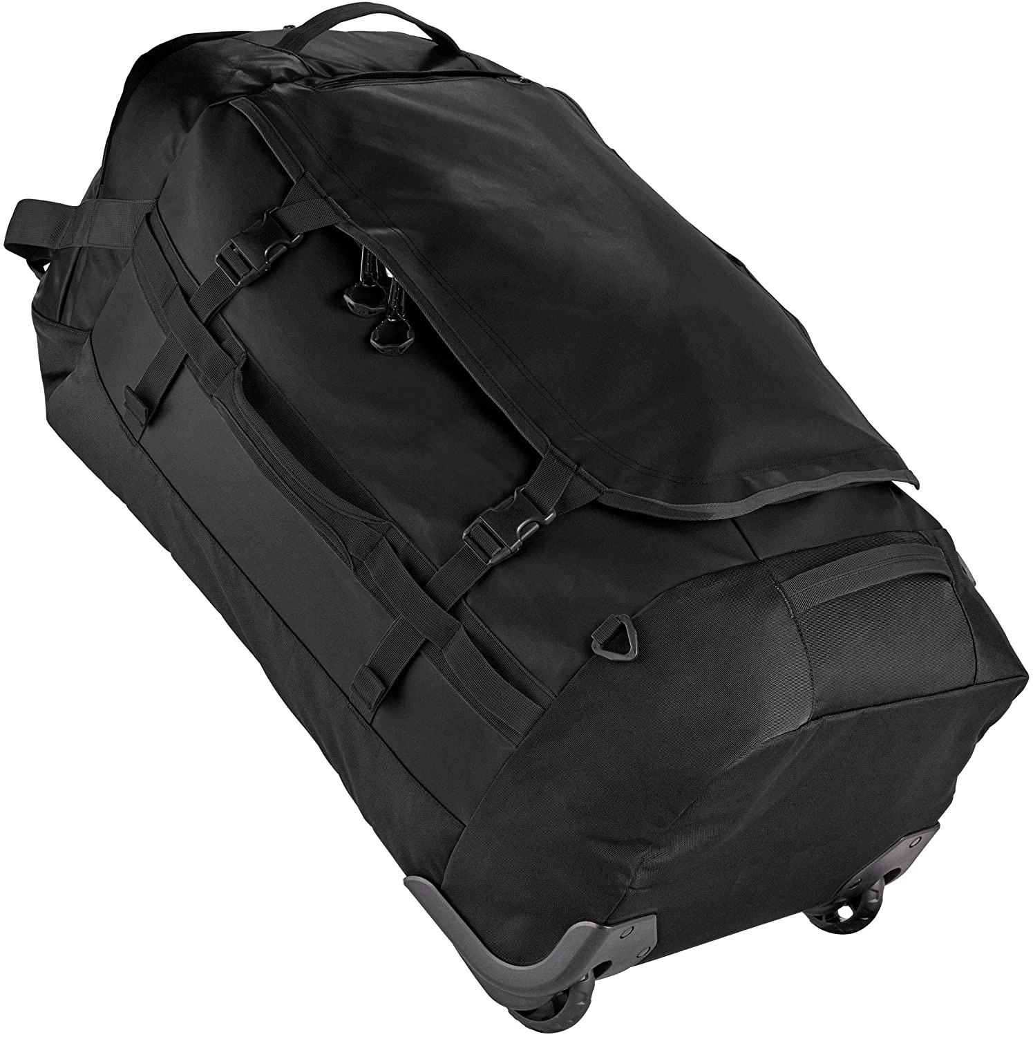 Trolley plegable de gran capacidad de laminación rodillos marcha viajar Duffel Duffle Bag con rueda hacia atrás las hombreras