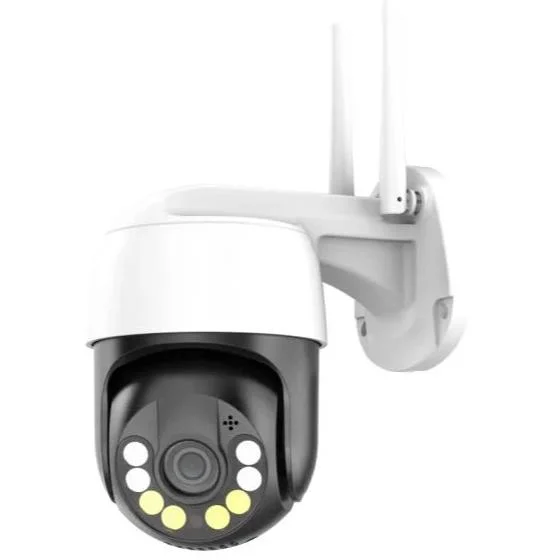 Full HD 3MP el seguimiento automático de velocidad inalámbrico cámara PTZ Dome 360 grados de visión nocturna de color de exterior de Vigilancia de seguridad CCTV cámara de vigilancia de vídeo móvil WiFi