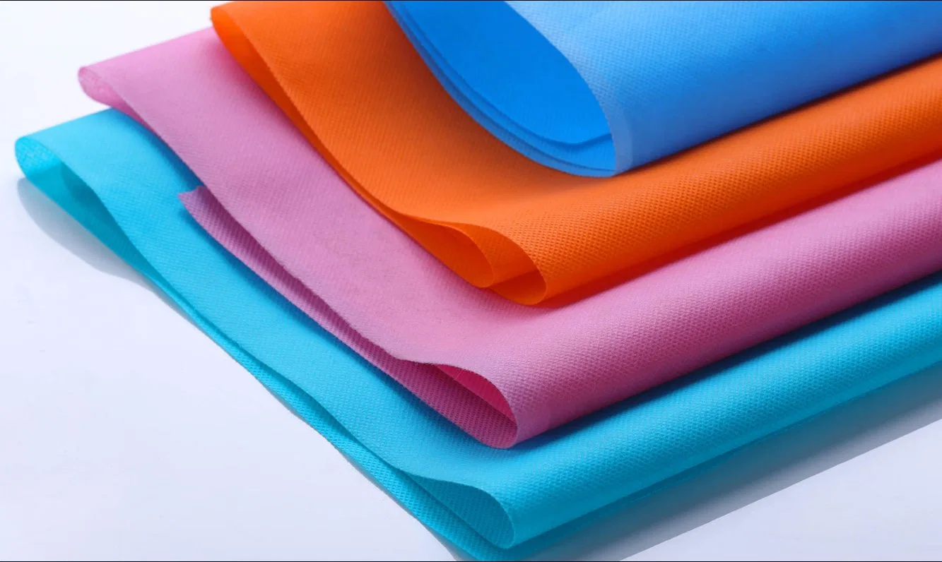 100% PP Spunbond Non-Woven Fabric Material in Roll for Bag Making