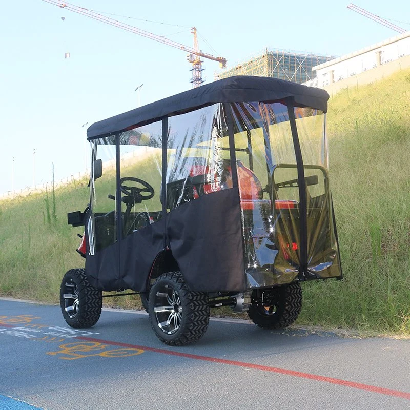 Carrinho de golfe com bateria de lítio de 48 Volts e design personalizado/utilizado Carros de golfe alimentados a gás