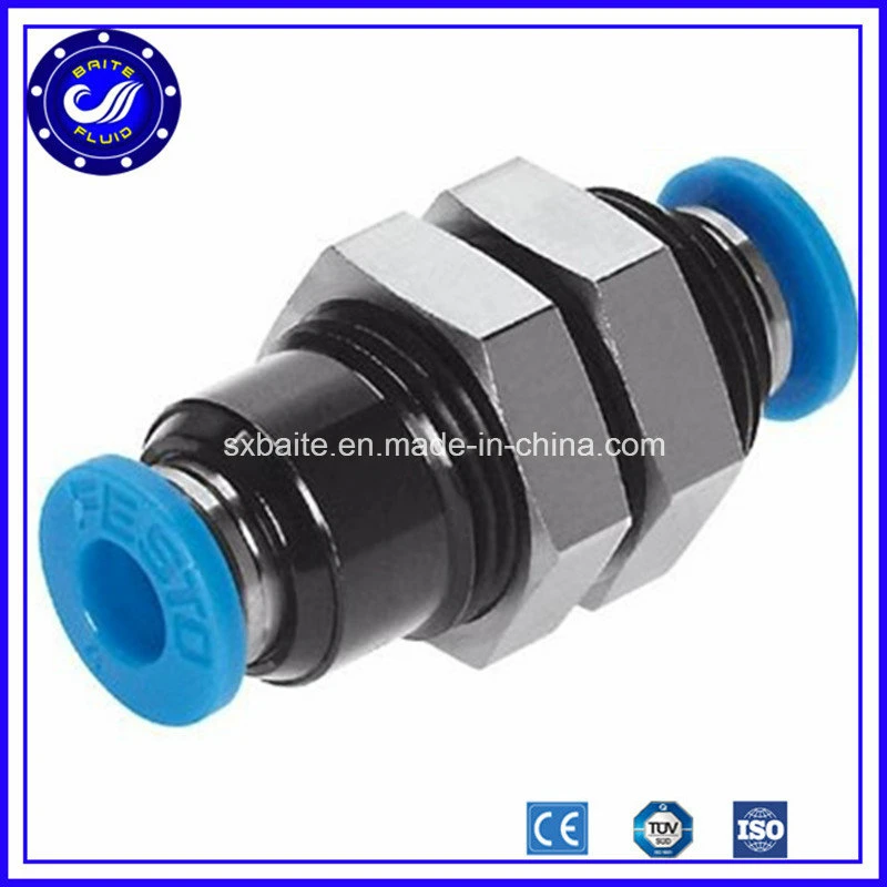 PU Tube Fitting Union Tee Plastic Fast Adaptor