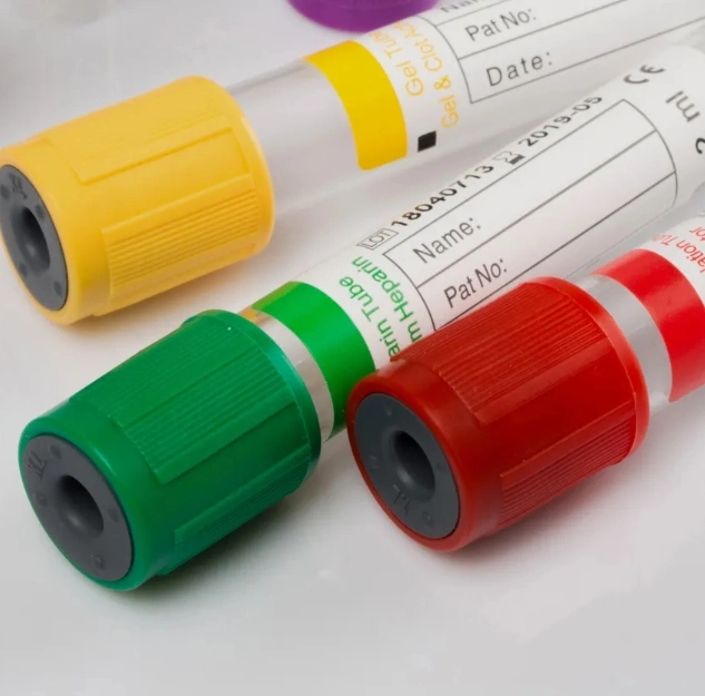 Micro Blood Collection Tube Microtainer Tube with Red Yellow Green Purple Top 0.25ml/0.5ml