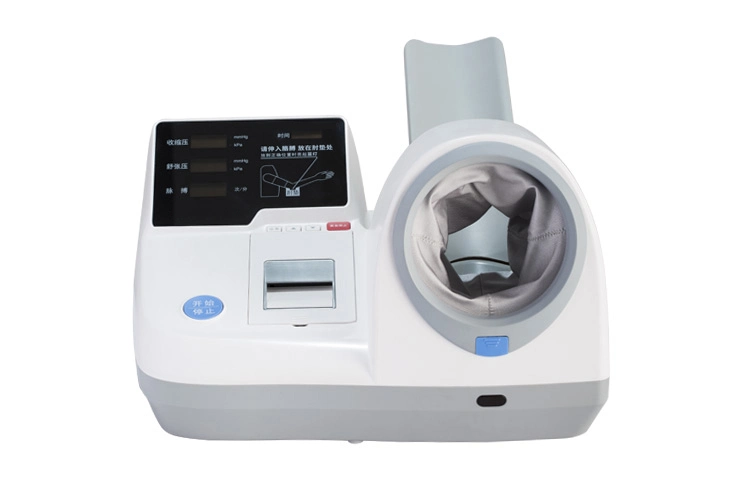 Brazo médico automático de la presión arterial el dispositivo para uso hospitalario