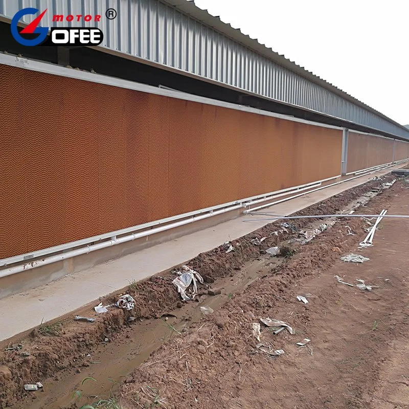 El bastidor de aleación de aluminio de fácil de quitar la almohadilla de refrigeración por evaporación