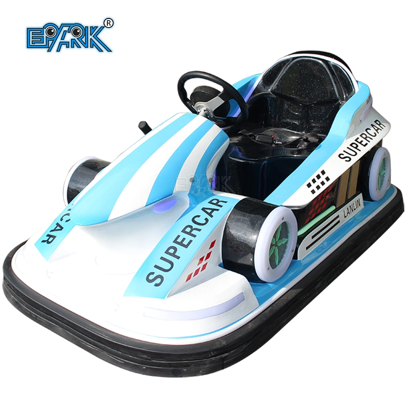 Indoor Outside Playground Ride Fiber Glass Material Battery Powered Kids Inflatable Bumper Car