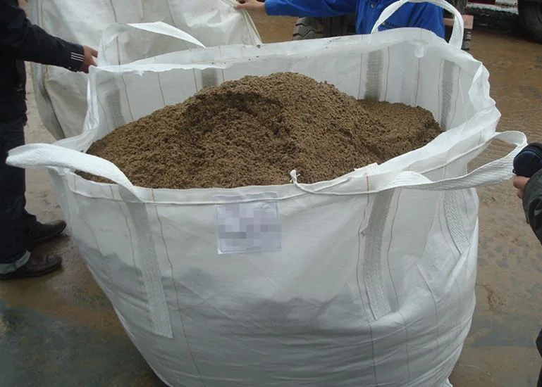 Large Sand Bulk Poly Silage Big Plastic Jumbo Ton Bag