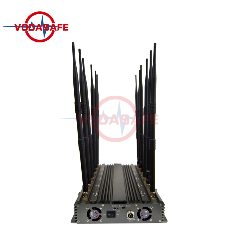 12 Antennas 2g 3G 4G 5g WiFi GPS Prison&#160; Mobile&#160; Signal&#160; Jammers with Good Cooling System Prison&#160; Signal&#160; Jammer