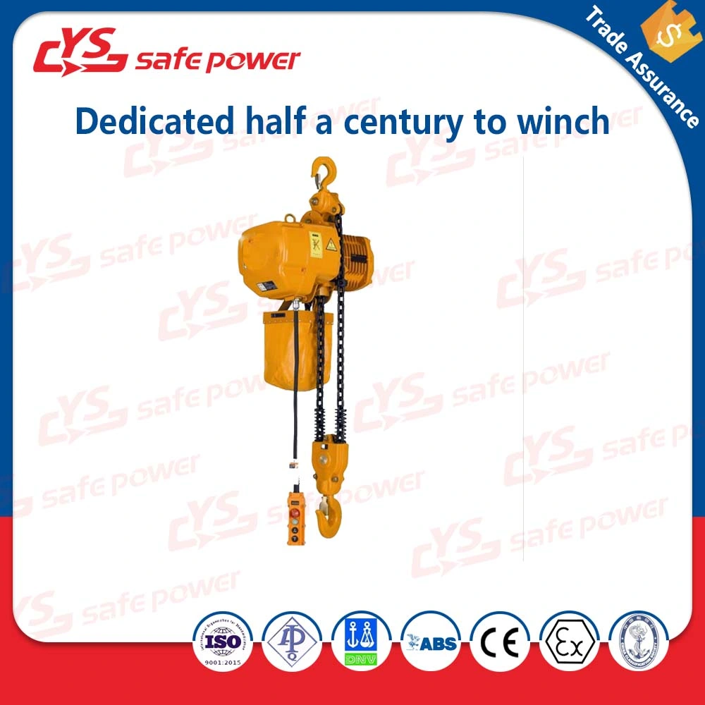 Factory Hot Sale Electric Chain Hoist with Hook