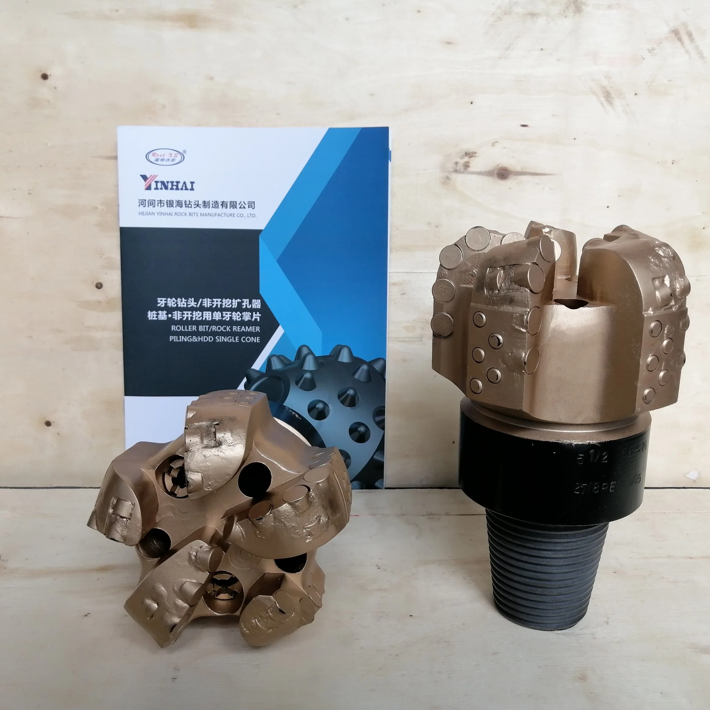 Diamond Drill Bit 4 1/2" 5 1/2 Inch PDC Rock Bits/PDC Drilling Bit/ API Rock Drill Bit for Water/Oilfield/Gas Well Drilling