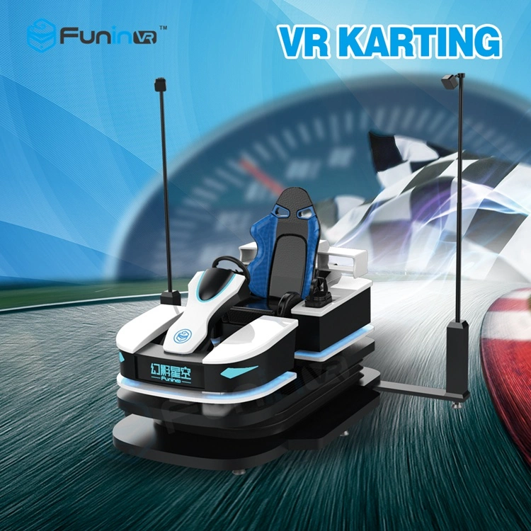 Juego Online 9d coche de carreras de la máquina de juego Vr Simulador de Karting en el centro comercial