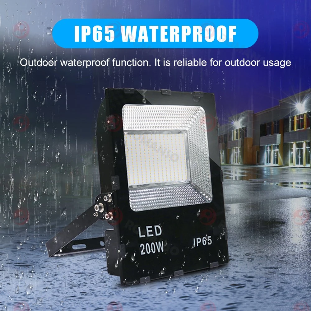 Popular Design IP65 Waterproof Flood Light LED 200W Outdoor Fixtures for Sports Stadiums Lighting