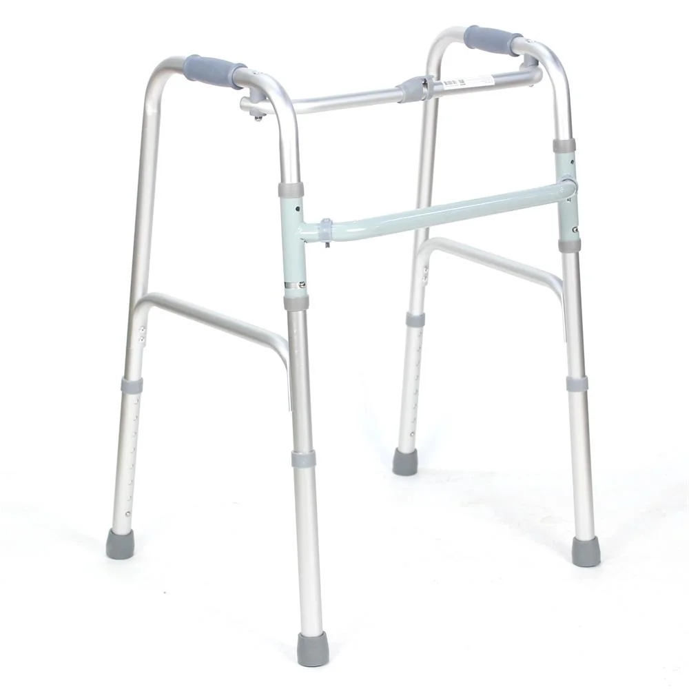 Walking Frame Aluminium Heavy Duty Frame Folding Rehabilitation Therapy Supplies Walker & Rollator