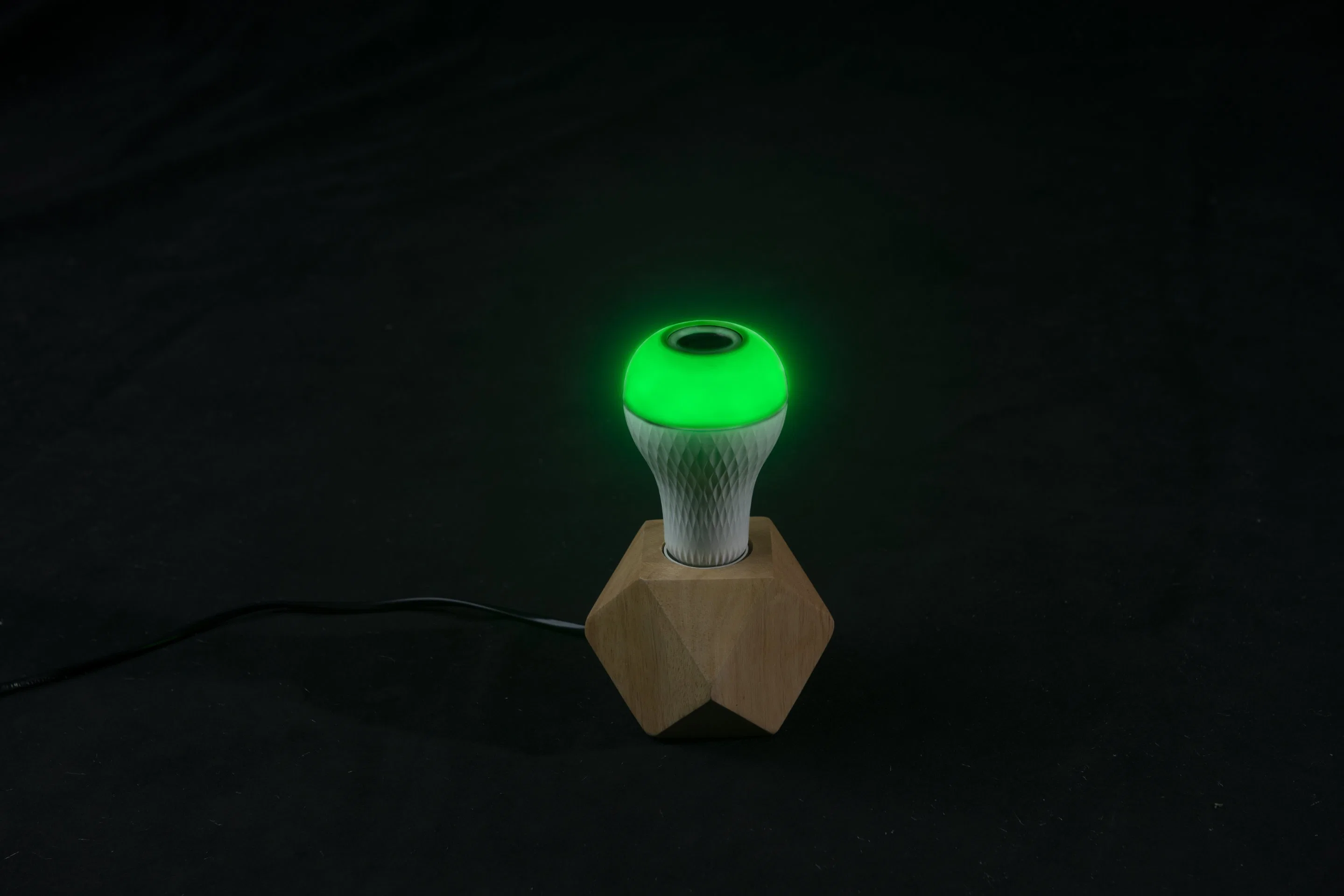 Wild Land Remote Controlled RGB Speaker Bulb with Tws (2 Sync) -R