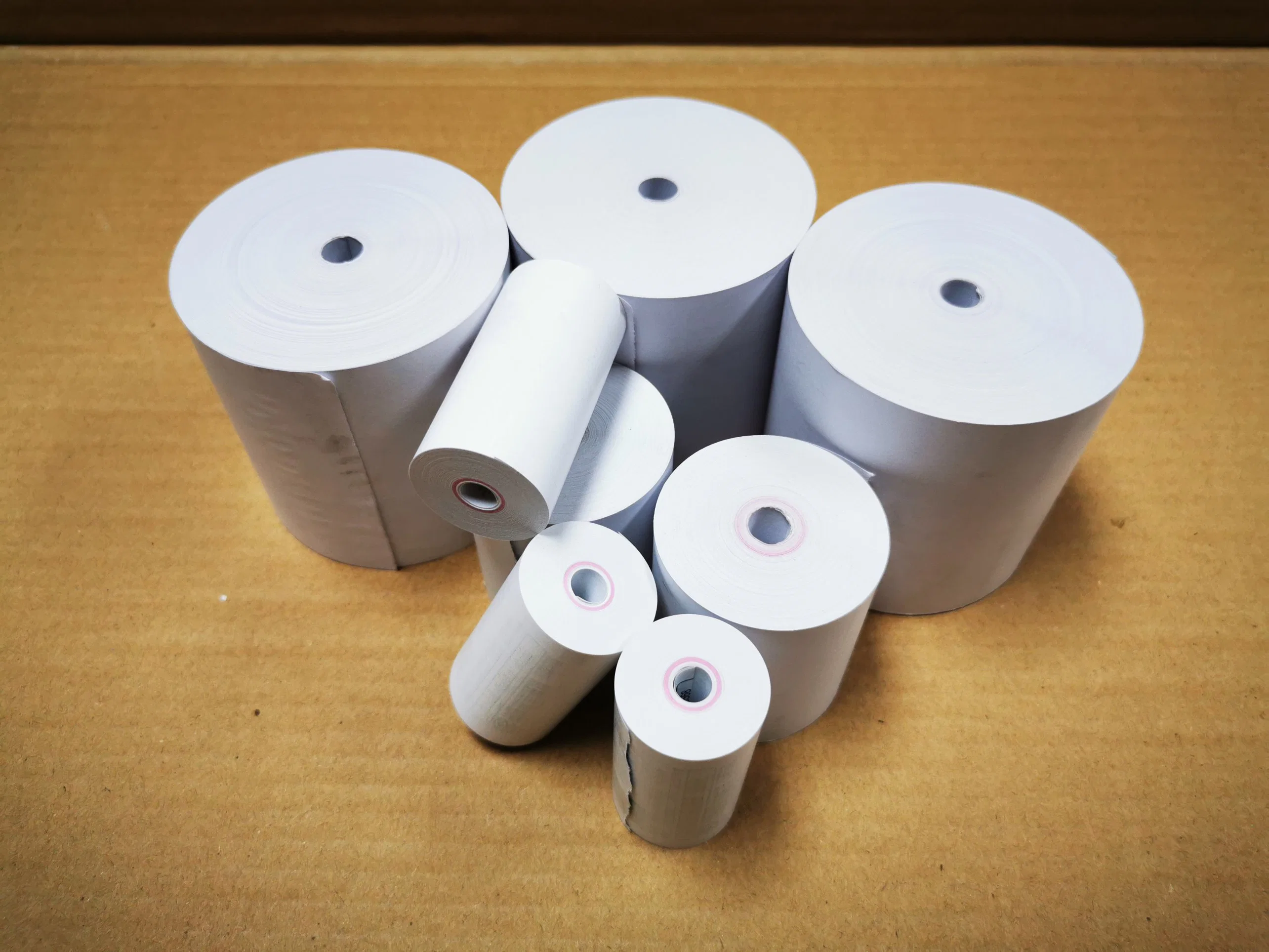 Manufacturer Custom Carbonless Copy Paper Roll 2 Plys ATM Receipt Paper