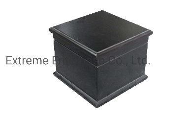 Handcrafted Black Single Compartment Wooden Tea Gift Packing Box