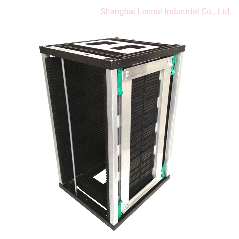 Leenol ESD PCB Rack / Anti-Static Circulation Rack/ ESD PCB Rack /Antistatic Magazine Rack/Anti-Static Control/ ESD SMT Magazine Rack for PCB Storage