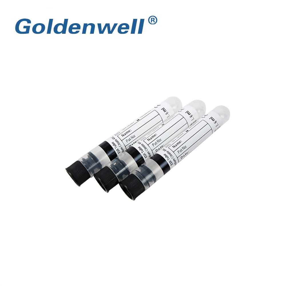 Disposable Blood Sample Non-Vacuum Blood Collection Tubes with Different Colors