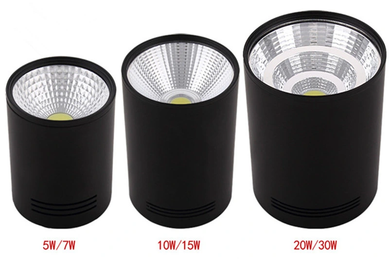 Refletor LED 60grau 3000K CREE COB alpendre exterior iluminação LED de 25 W no teto da luz pendente de luz para iluminação de Suspensão do engenheiro Terraço