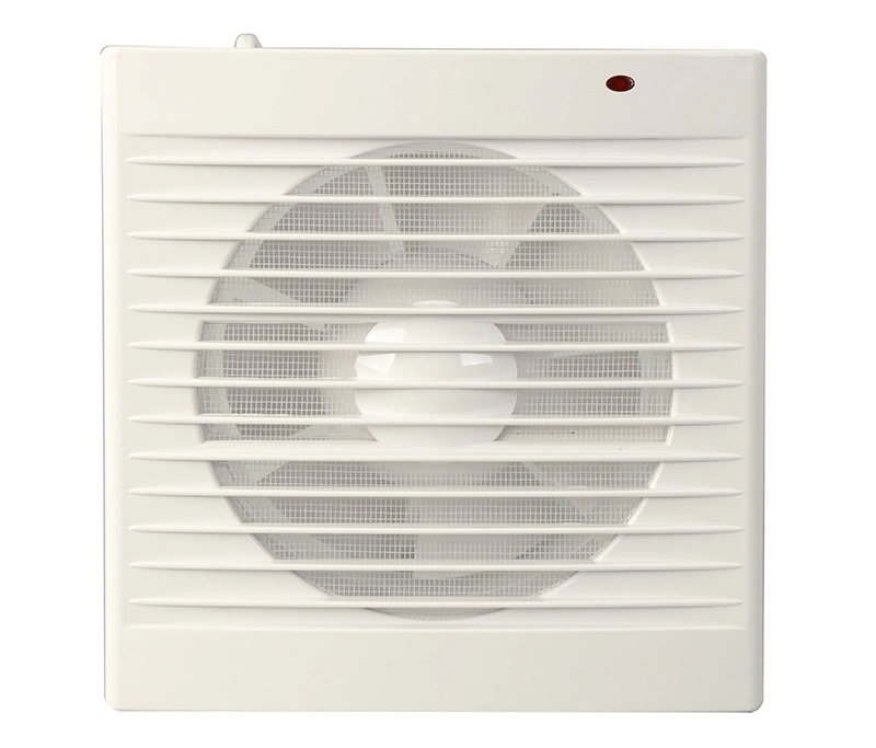 Ventilateur d'extraction d'air en plastique en gros pour la ventilation HVAC avec capteur d'humidité et lumière