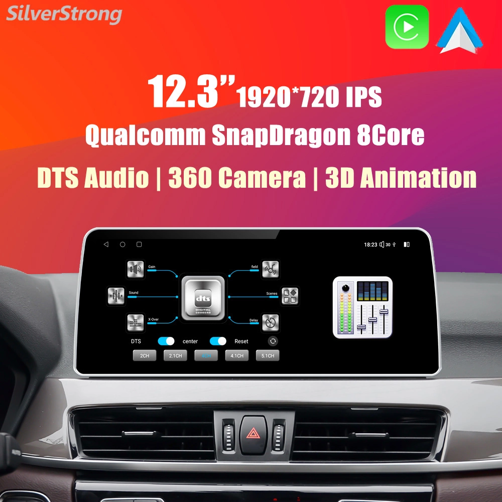 Système de navigation GPS pour voiture Android Snapdragon pour BMW 740 F01 730 735 745 760 F02 630 DTS 360