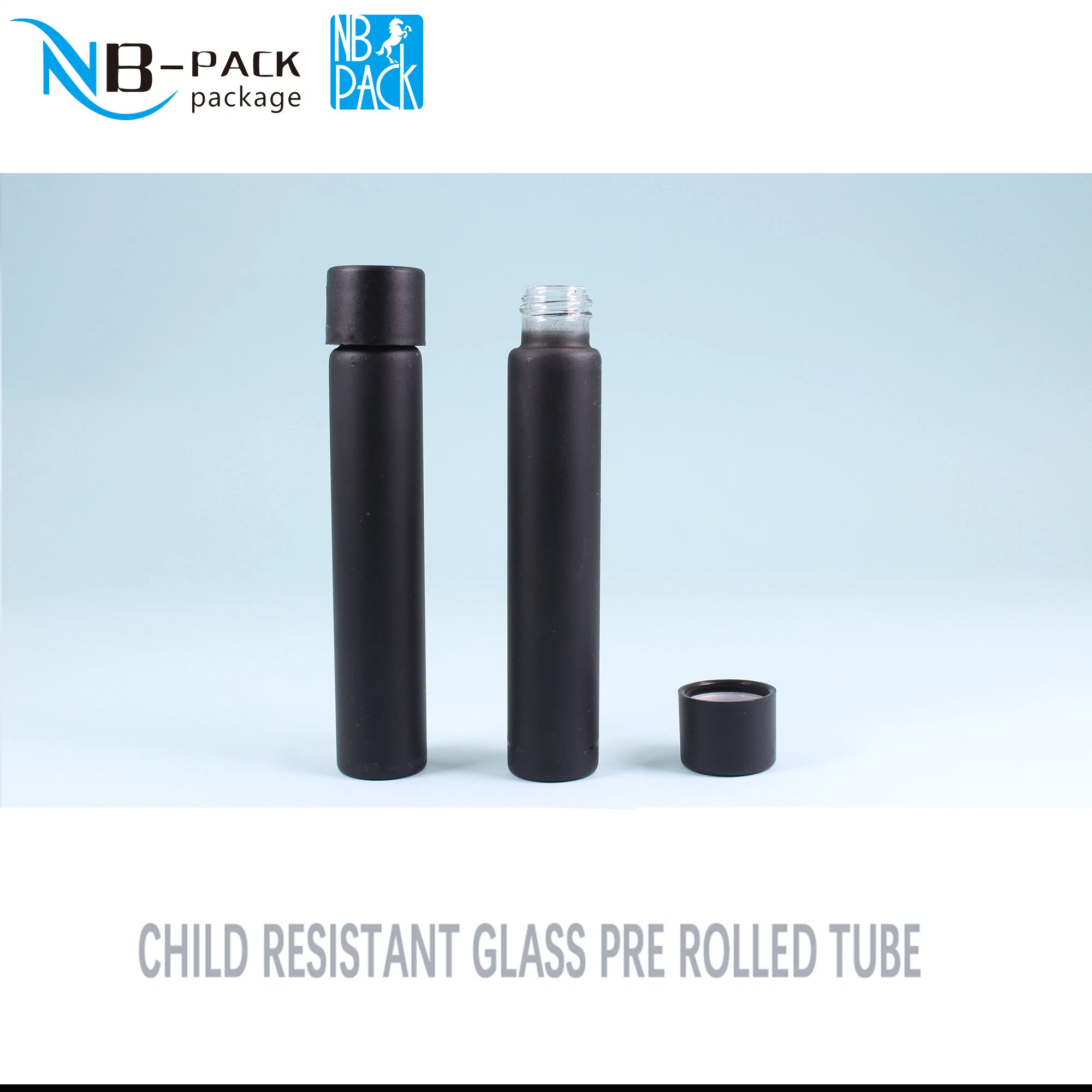 Child Glass Tube Resistant Tubes Child Proof Flower Packaging 115mm Colored Borosilicate Glass Test Tube Child Resistant Tube 120mm Glass Tubes with Cork