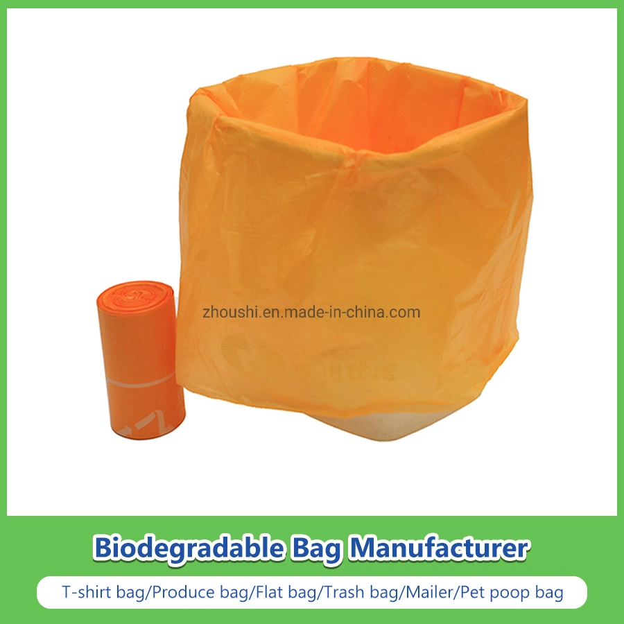 De plástico biodegradable HDPE gran bolsa de basura de la construcción