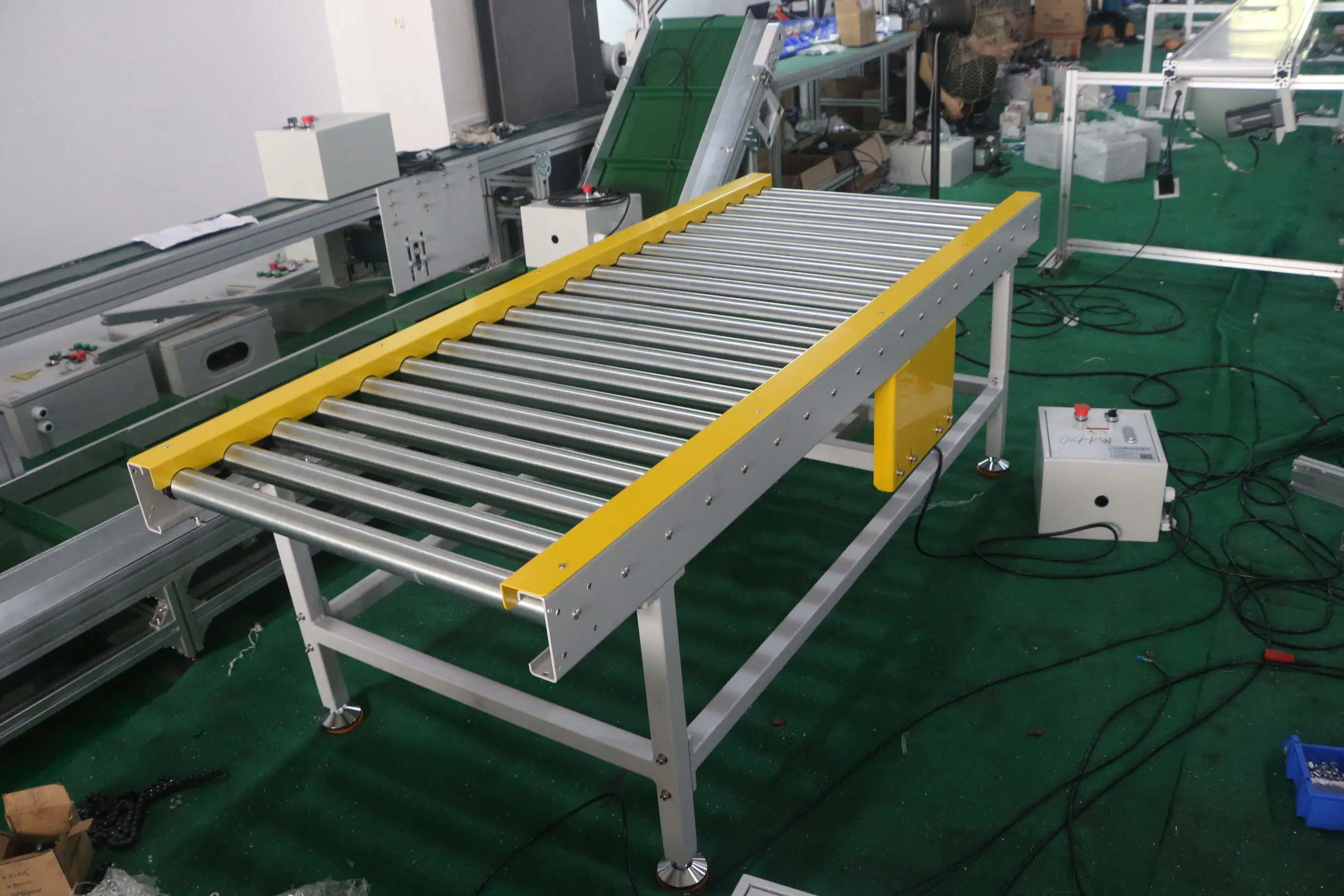 Sorter Conveyor, Carton Case Conveyors, Logistic Package Case Sorting Conveyor System OEM ODM