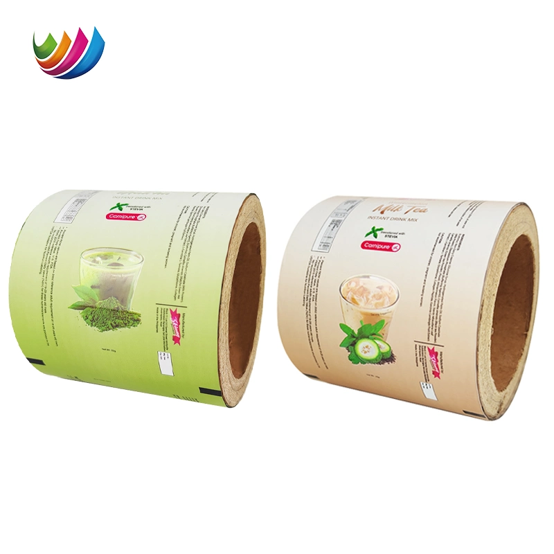 Luminium Foil Laminating Food Plastic Coffee Milk Tea Powder Food Packaging Film