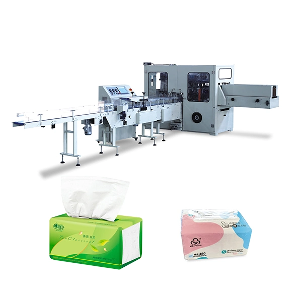 Les mouchoirs de papier multifonction automatique Machine d'emballage