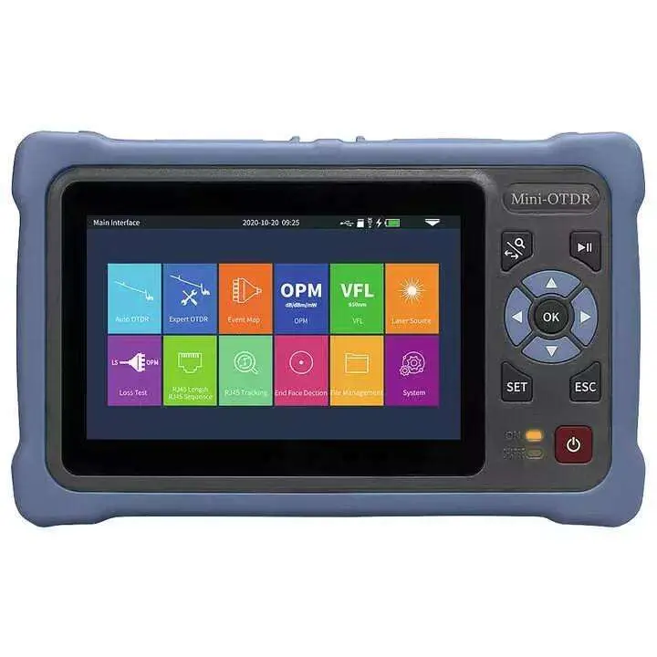 Factory Price Touch Screen 1310/1550 Nm 26/24dB OTDR Machine Price RJ45 Cable Tester