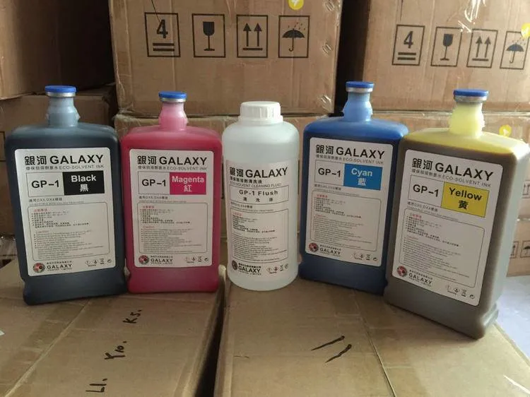 Galaxy Gp-1 Gp1 Eco-Solvent Ink for Epson Dx4 Dx5 Dx7 Printhead